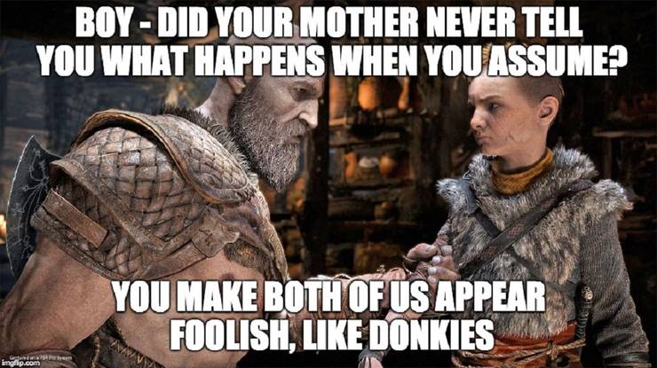 10 Hilarious God Of War Memes That Make Us Yell Boy Game Rant