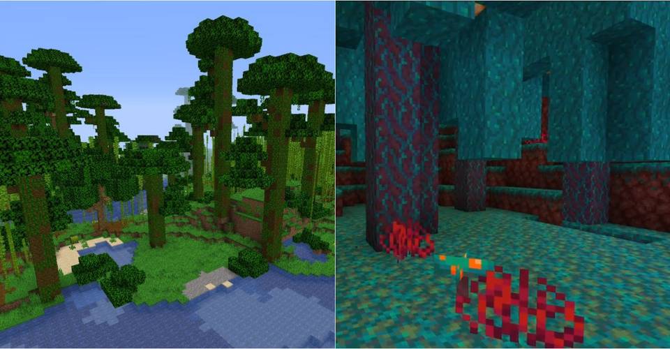 Minecraft 15 Best Biomes For Survival Game Rant Minecraft 15 Best Biomes For Survival Game Rant