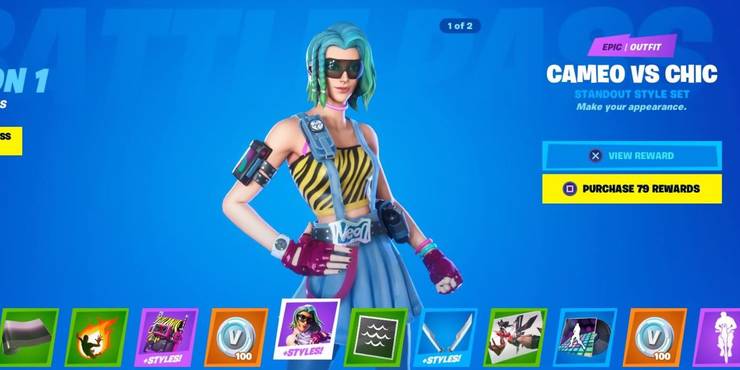 Fortnite Here Are All The Chapter 2 Season 1 Battle Pass Skins