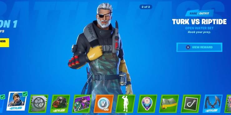 Fortnite Here Are All The Chapter 2 Season 1 Battle Pass Skins Fortnite Here Are All The Chapter 2 Season 1 Battle Pass Skins