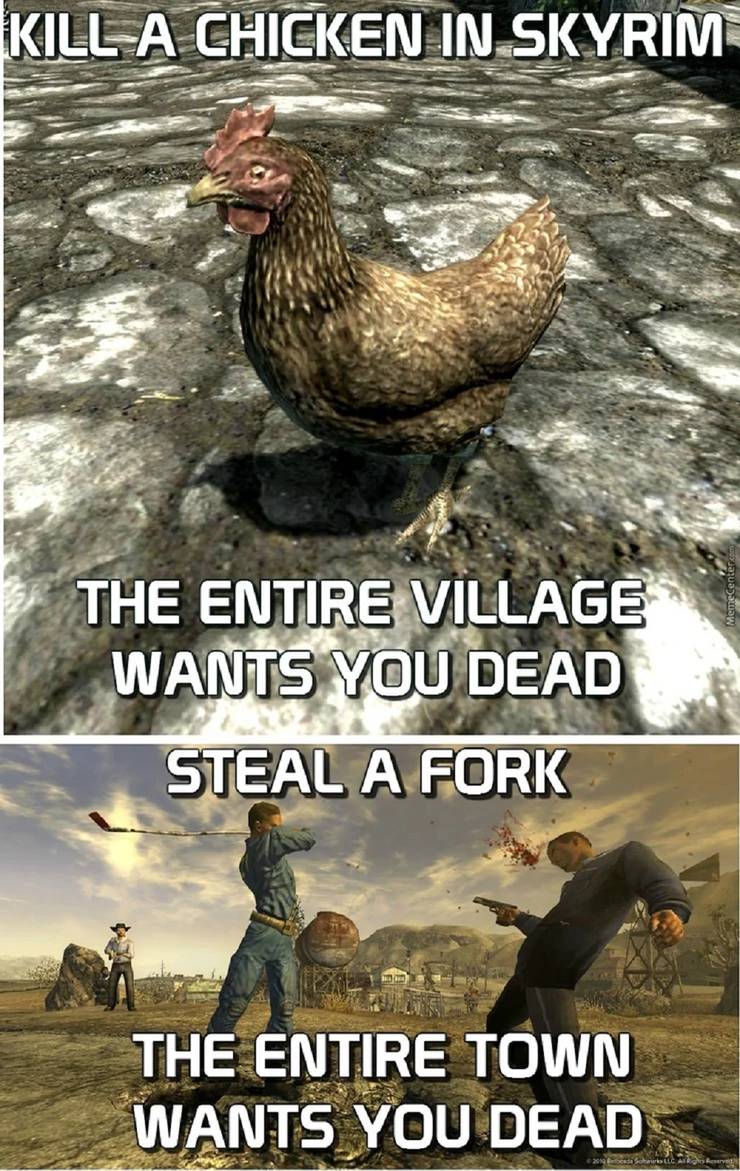 10 Skyrim Vs Fallout Memes That Are Too Hilarious For Words