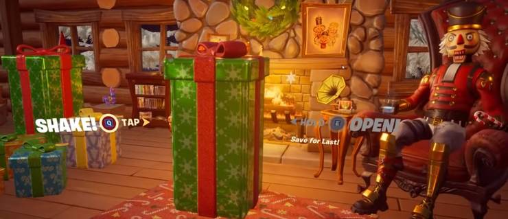 Which Present Has The Free Skin In Fortnite Game Rant What Is In The Big Present In Fortnite What Is In The Big Present In Fortnite Which Present Has The Free Skin In Fortnite Game Rant