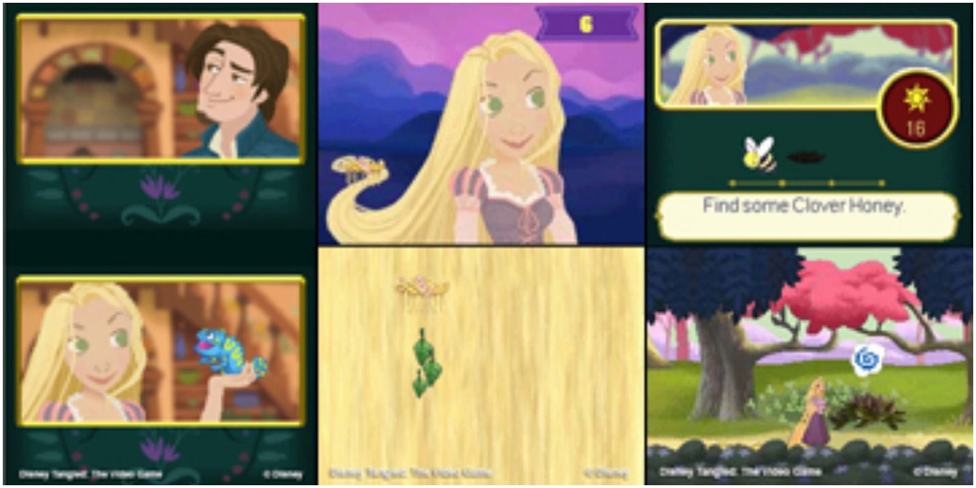 tangled ds game