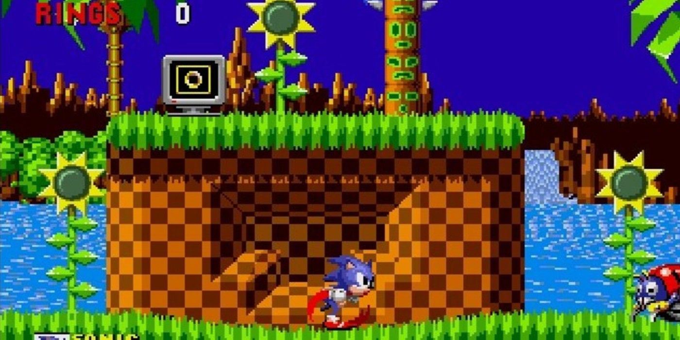 sonic the hedgehog old video game