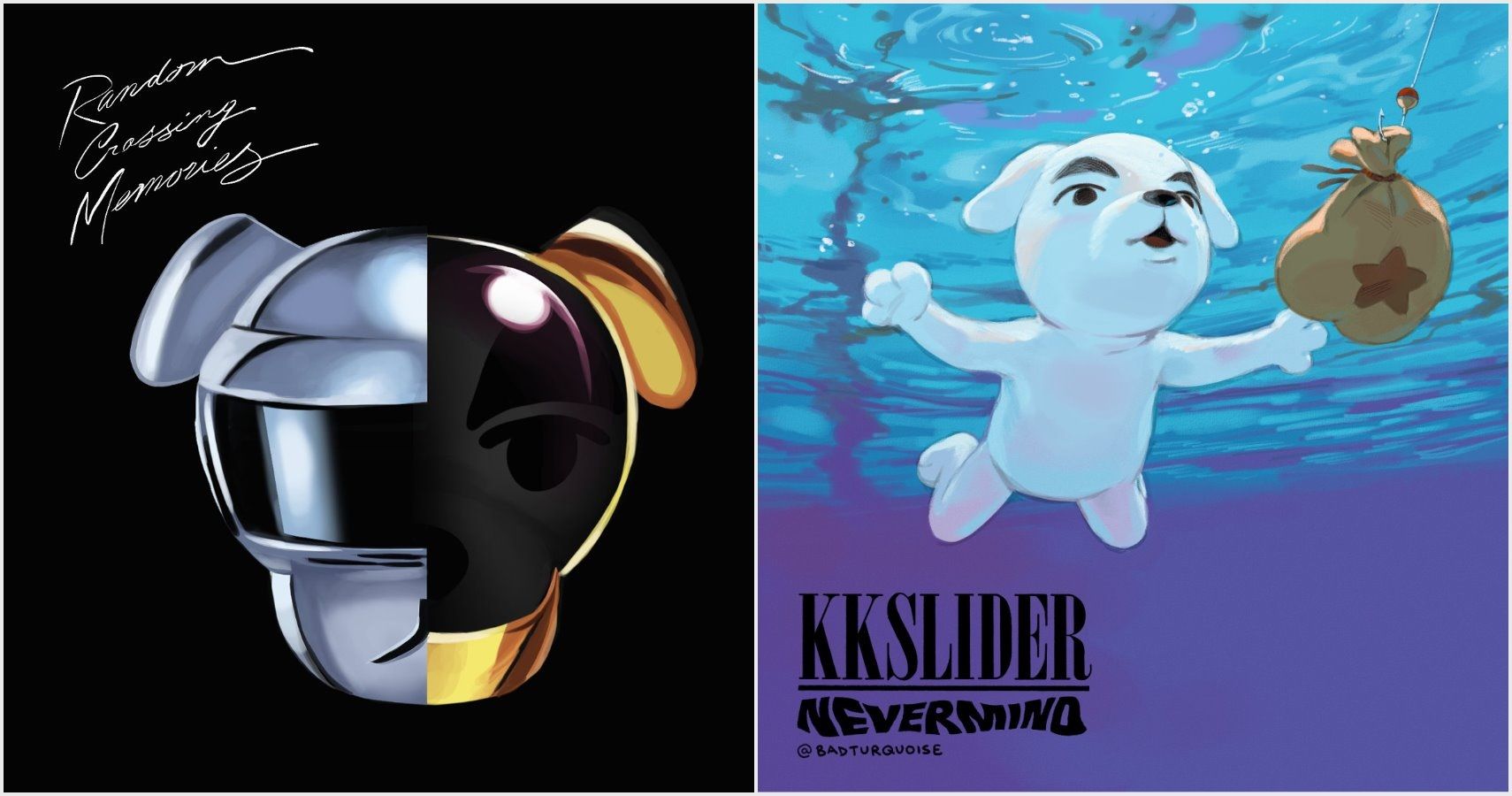 Animal Crossing: 10 Of The Best Fan Art K.K. Slider Album Covers