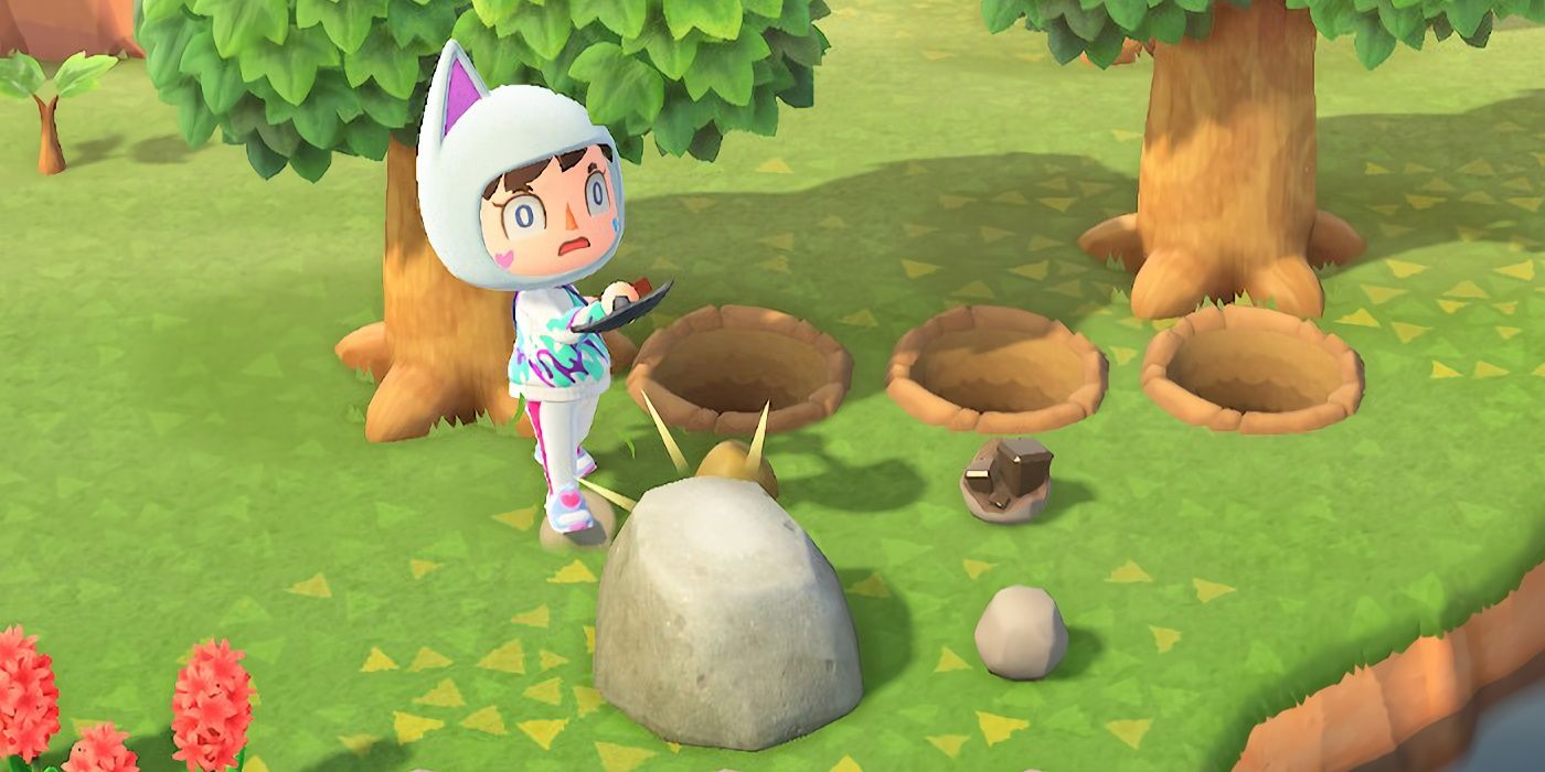 Animal Crossing: New Horizons - How to Get the Rock-Splitting Champ