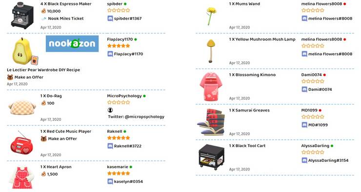 Use This Animal Crossing New Horizons Site To Trade