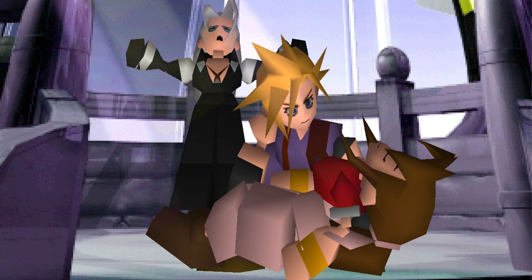 Final Fantasy 7: Every Party Member's Reaction To Aerith's Death In The PS1  Classic