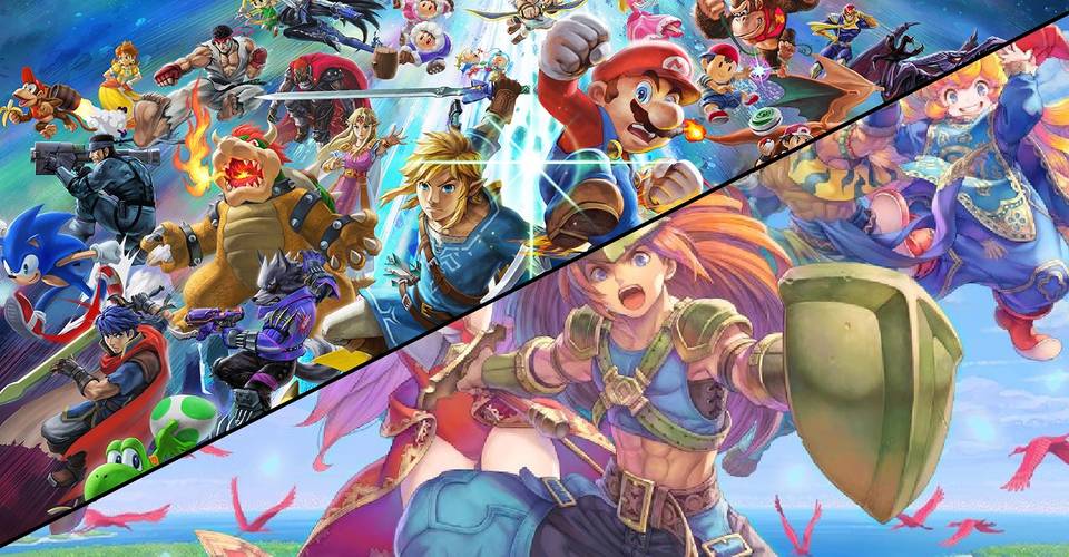 Super Smash Bros Ultimate Launches Trials Of Mana Crossover Event