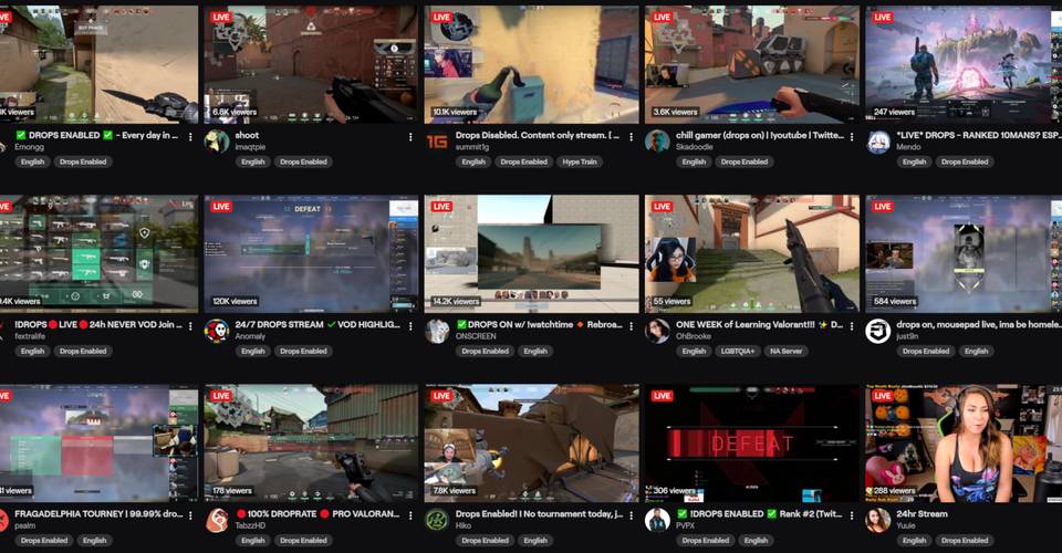 Twitch Streamers Frustrated With Valorant 24 7 Streams