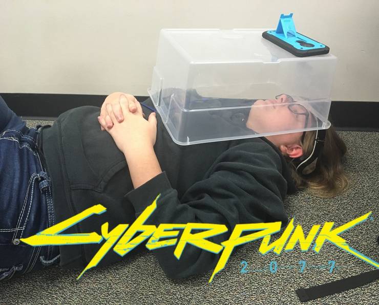 Ciri In Cyberpunk 2077 Keanu Reeves In Cyberpunk 2077 Made With