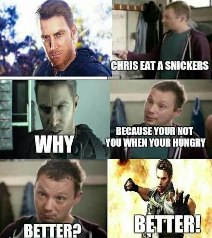 10 Hilarious Chris Redfield Memes That Make Us Excited To See Him