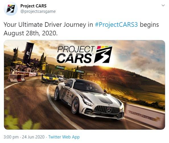 Project Cars 3 Release Date Announced Game Rant