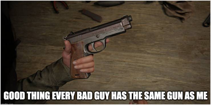 Featured image of post Characters With Guns Meme - My parents aren't home me: