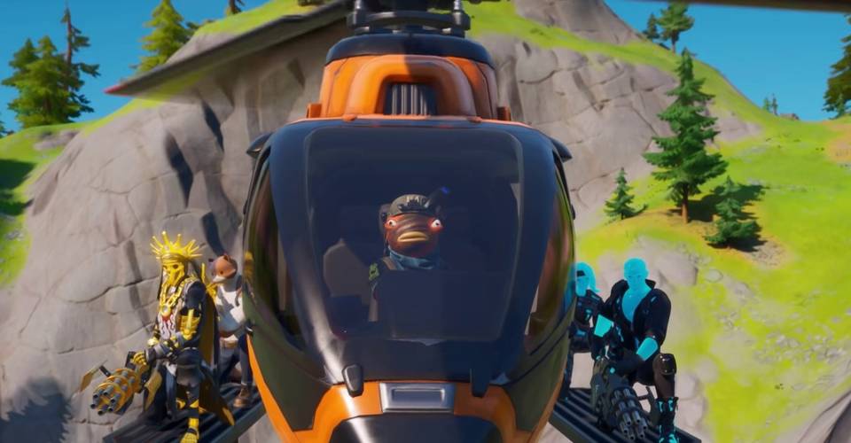 Fortnite How To Use Choppa To Open Loot Vaults Game Rant