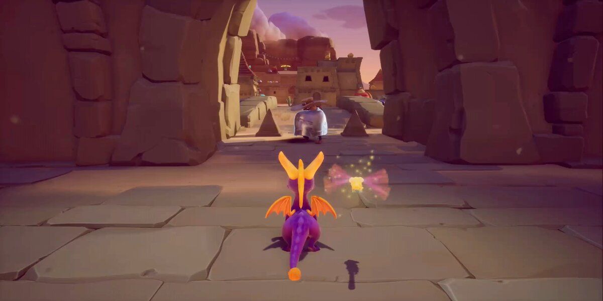 Spyro reignited trilogy cliff town прохождение