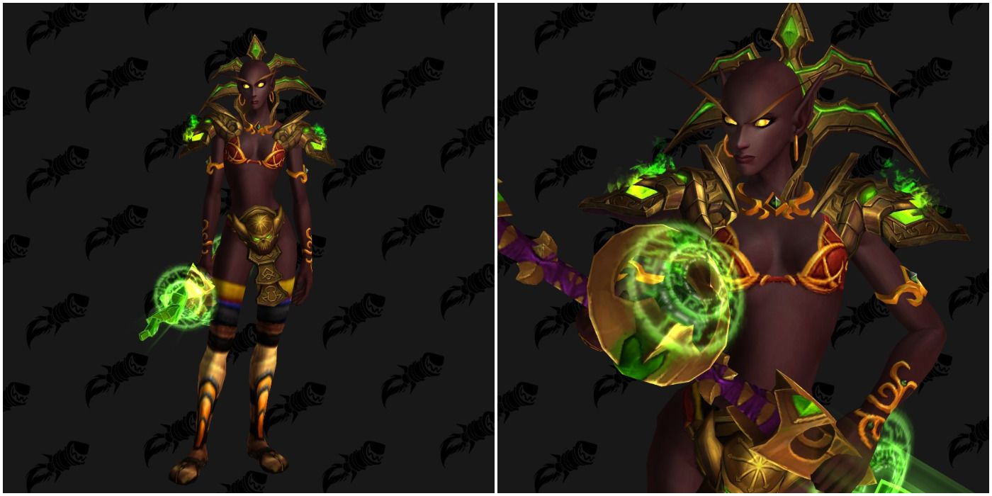 World Of WarCraft 10 Best Transmog Sets For Warlocks Game Rant