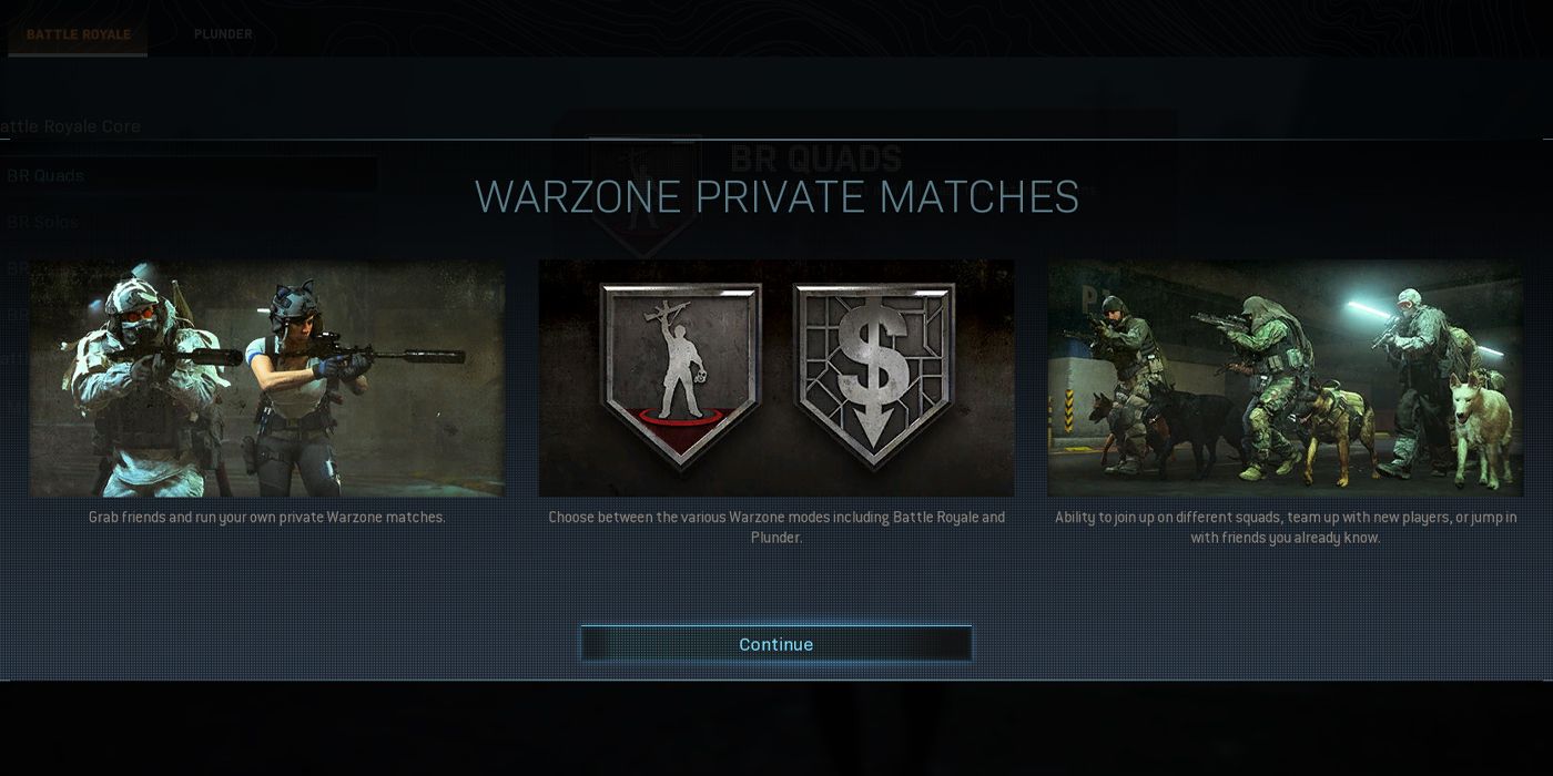 Call of Duty Warzone How To Host Private Matches Game Rant