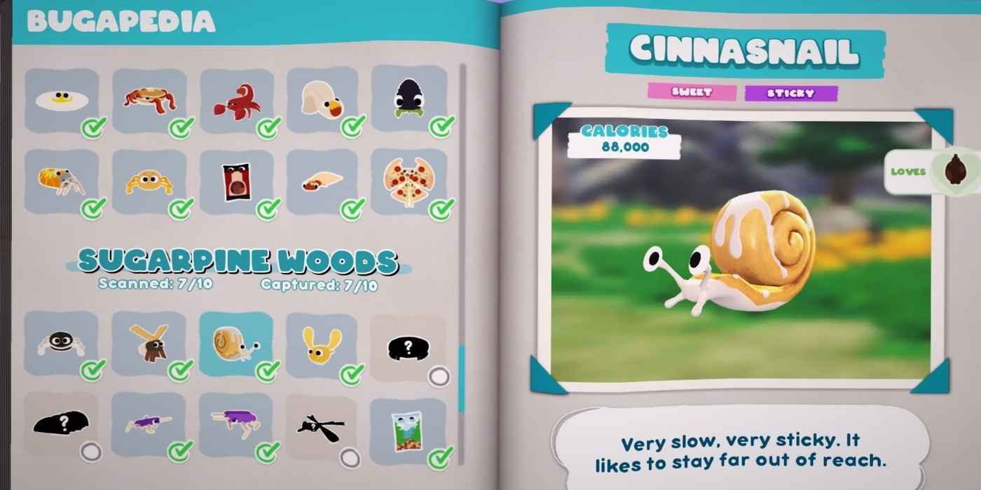 Bugsnax How to Catch Cinnasnail for Slow Your Roll Quest