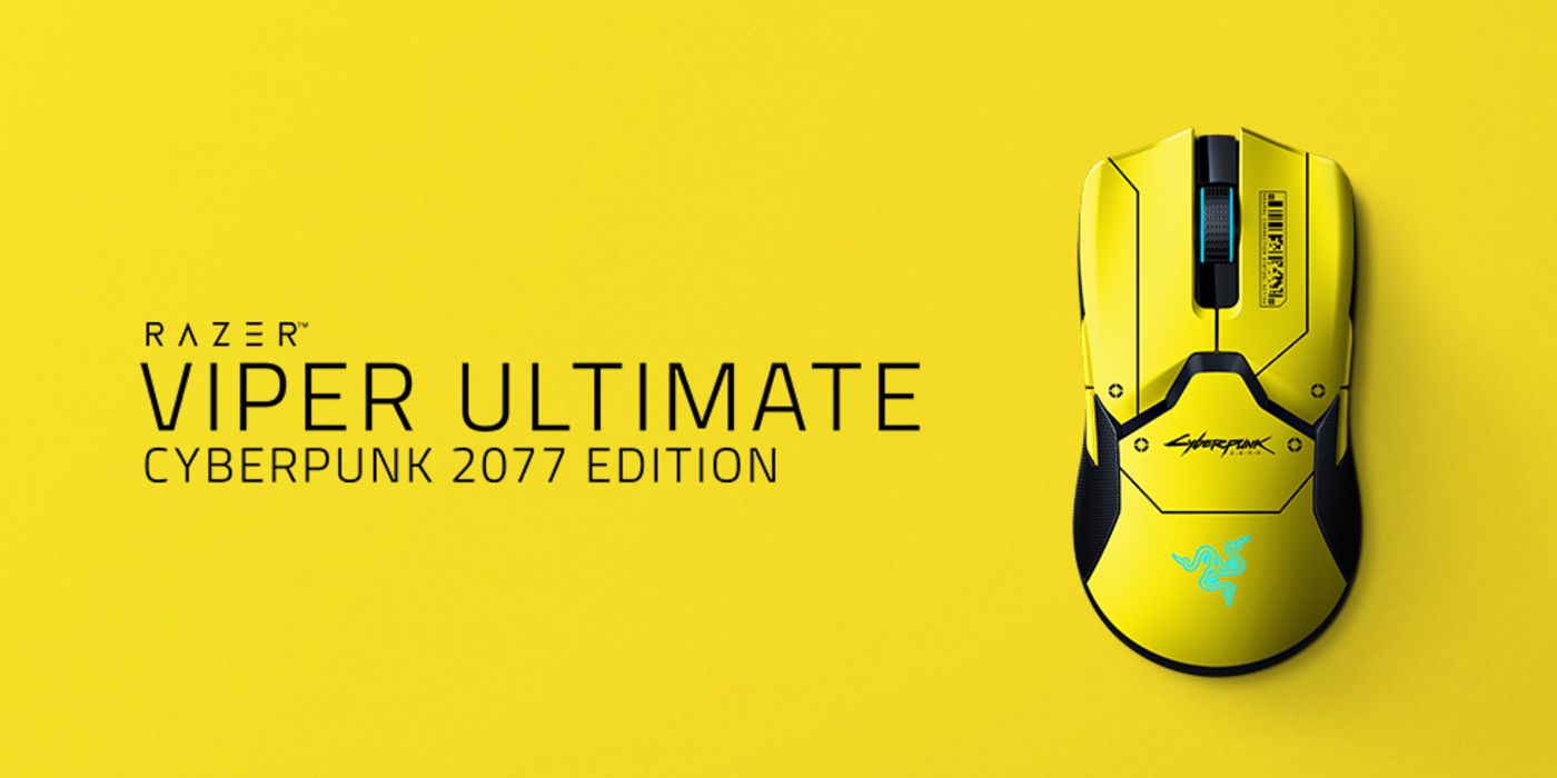 Razer Reveals New Cyberpunk 77 Themed Viper Mouse Game Rant