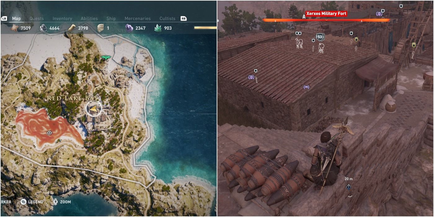 Assassins Creed Odyssey Where To Find Lokris Fort And Its Cultist