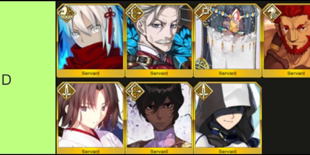 Fate/Grand Order: The Complete 5 Star Servant Tier List | LaptrinhX