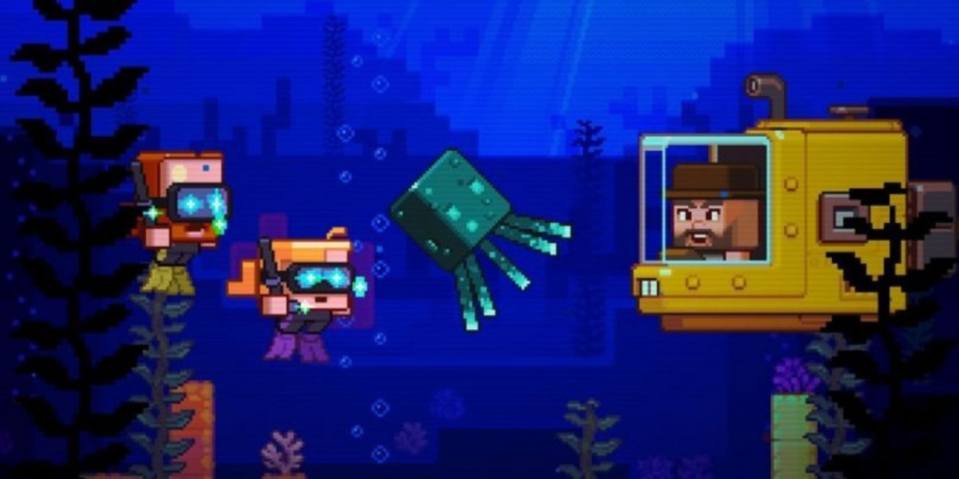 Minecraft Snapshot Lets Players Interact With Glow Squid