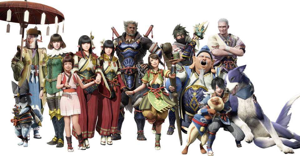 monster hunter rise figures