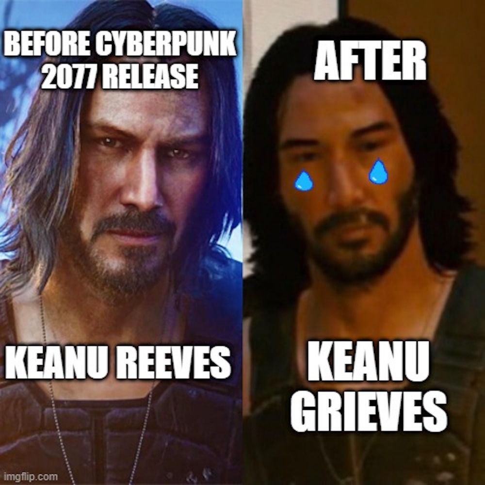 Hideo Kojima+Keanu Reeves+Cyberpunk - For Gamers Estonia