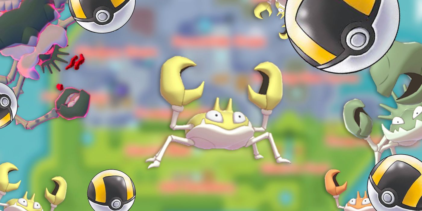 Pokemon Go How To Get Shiny Krabby Game Rant