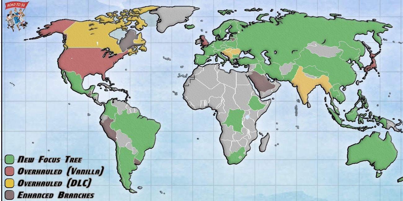 Road to 56 - Paradox Mods