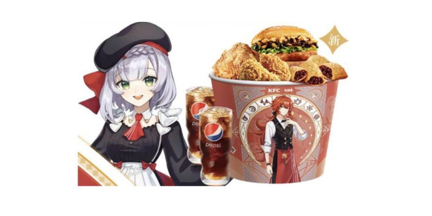 Genshin Impact's Chinese KFC Promotion is Already Drawing Huge Lines