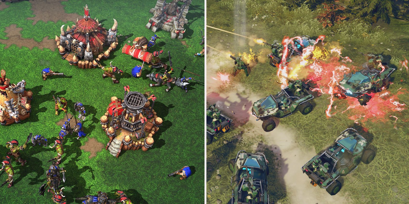 new rts pc games