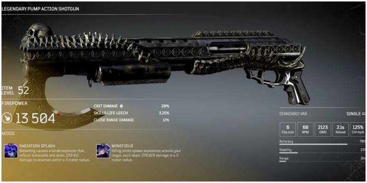 Outriders Every Legendary Shotgun Game Rant Outriders Every Legendary Shotgun Game Rant
