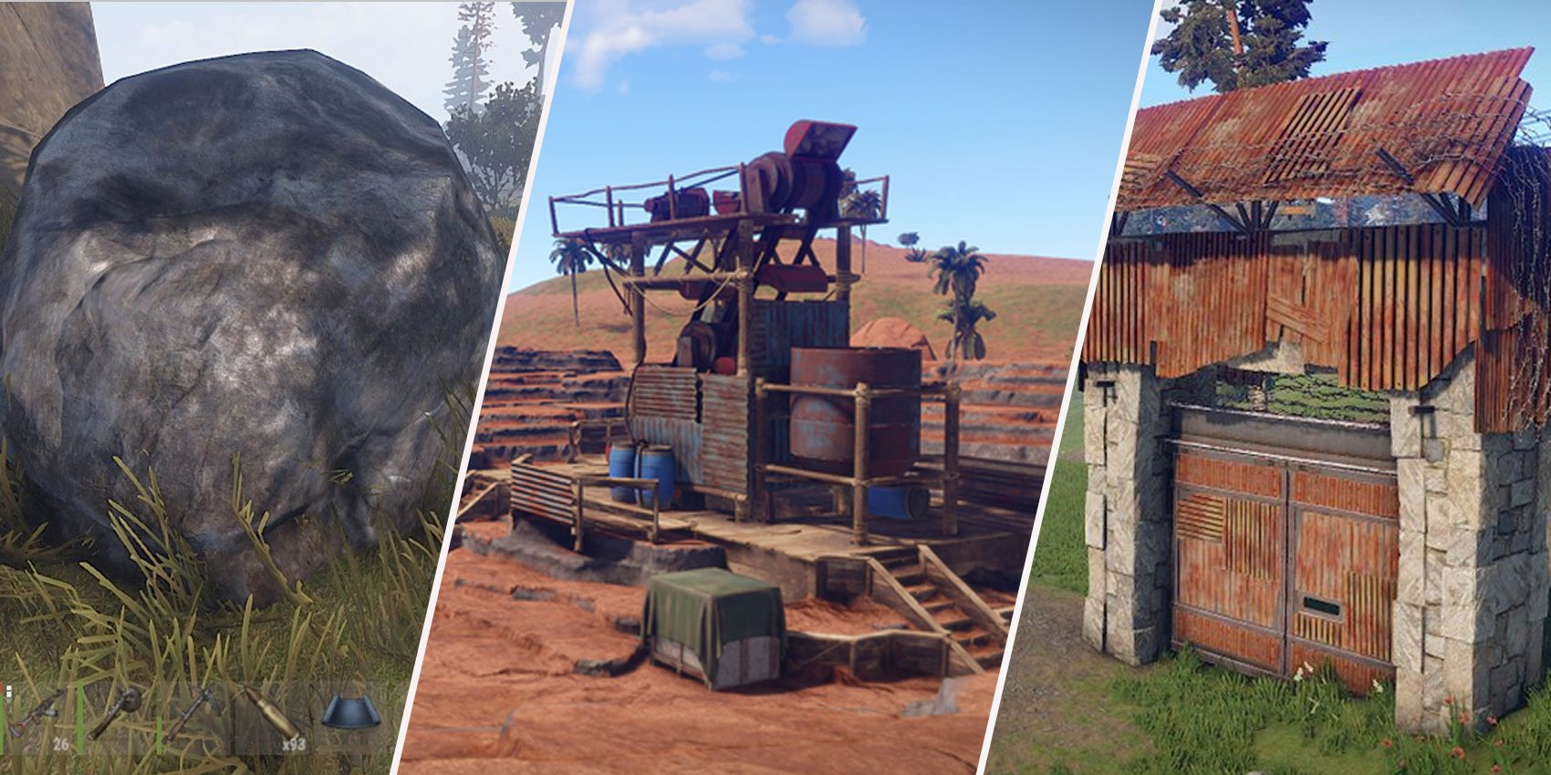 Rust How To Get Stone Game Rant