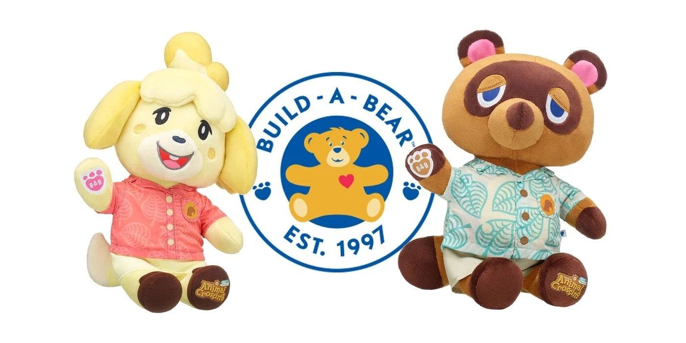 Animal Crossing Build-A-Bears Release in Nintendo Stores