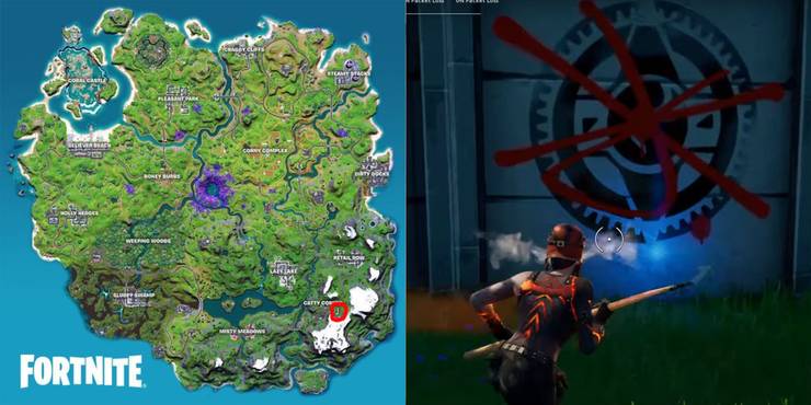 Fortnite Where To Find Graffiti Covered Wall At Hydro 16 Or Catty Corner