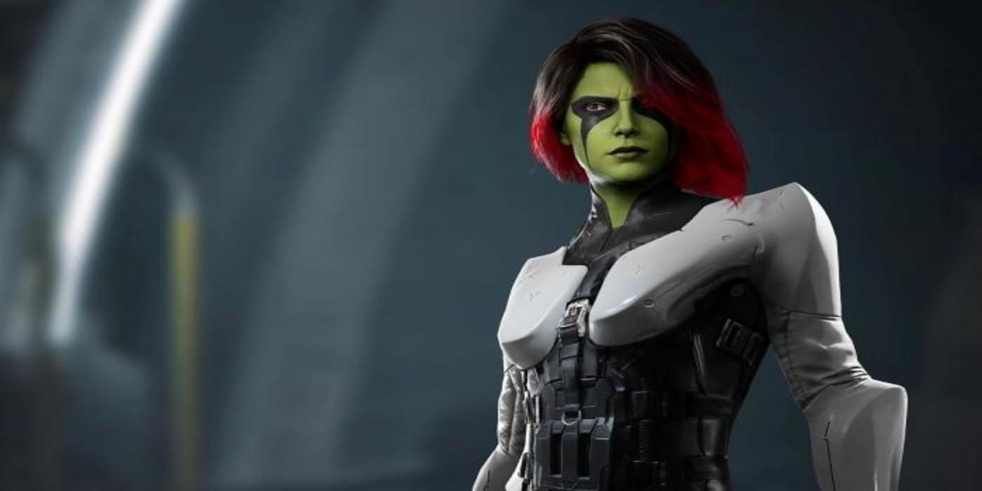 Comparing Square Enix Guardians of the Galaxy's Gamora to the MCU Version