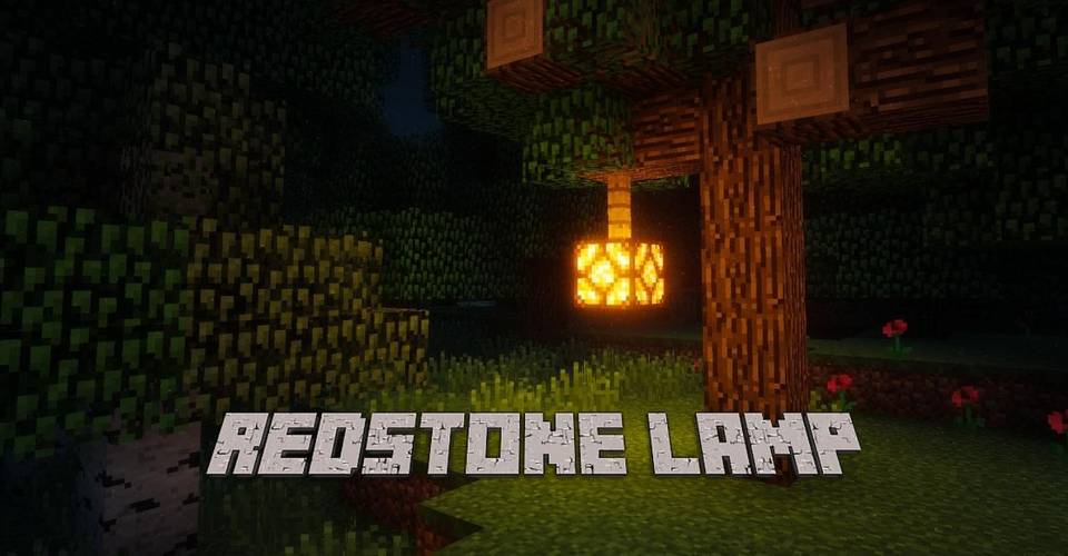 Minecraft How To Make A Redstone Lamp Game Rant Minecraft How To Make A Redstone Lamp Game Rant