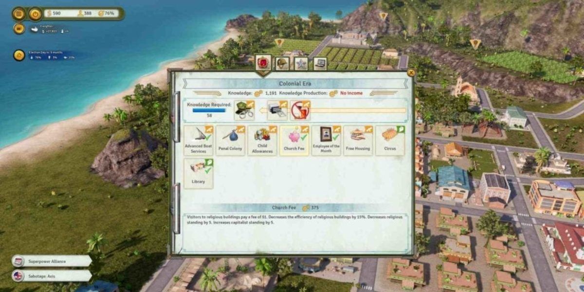 tropico 6 tips