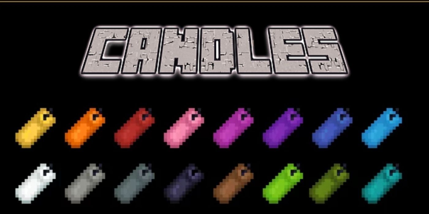 Minecraft How to Make Candles Game Rant