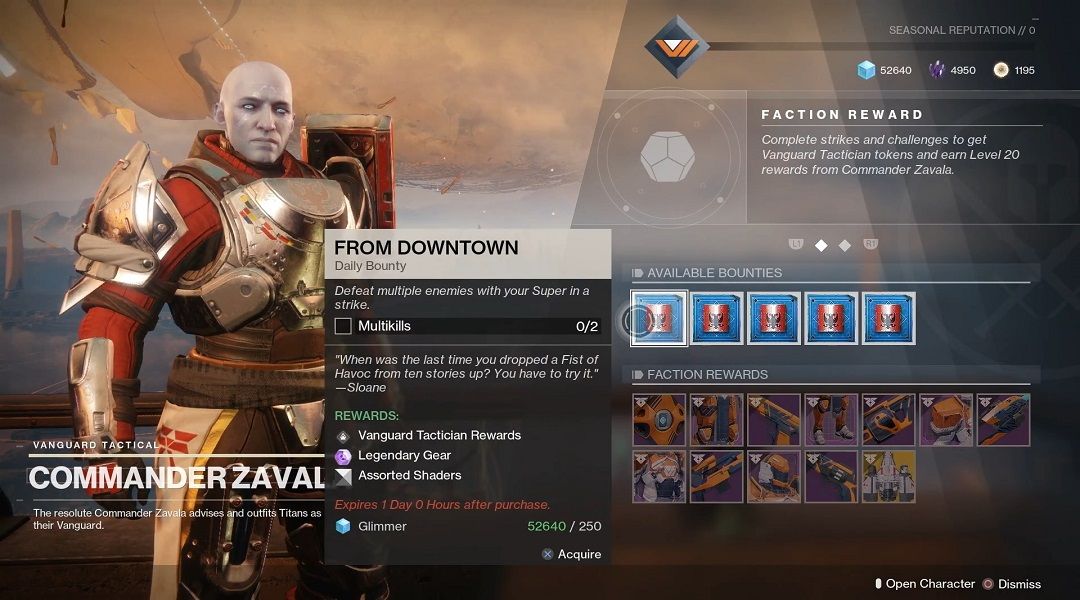Destiny 2 Update Adds New Exotic Catalysts, Bounties, and More