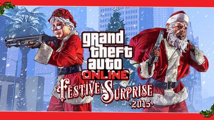 Gta Online Festive Surprise 15 Adds Santa Outfits New Adversary Modes