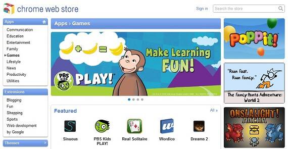 Chrome Web Store Games - Article Blog