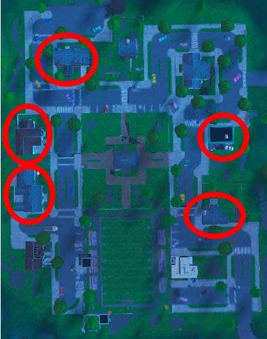 Fortnite Where To Find Snowflake Decorations For 14 Days Of