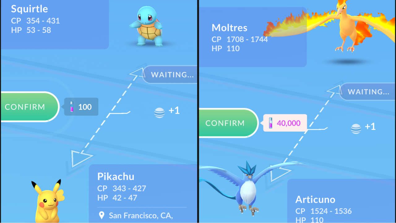 How Pokemon GO Trading Works | Game Rant