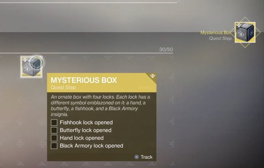 Destiny 2 How to Open the Fishhook Lock on the Mysterious Box