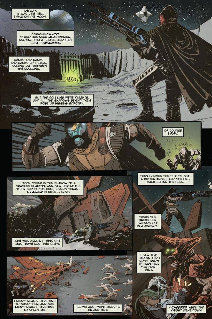 Destiny Fan Creates Cayde 6 Prequel Comic Game Rant