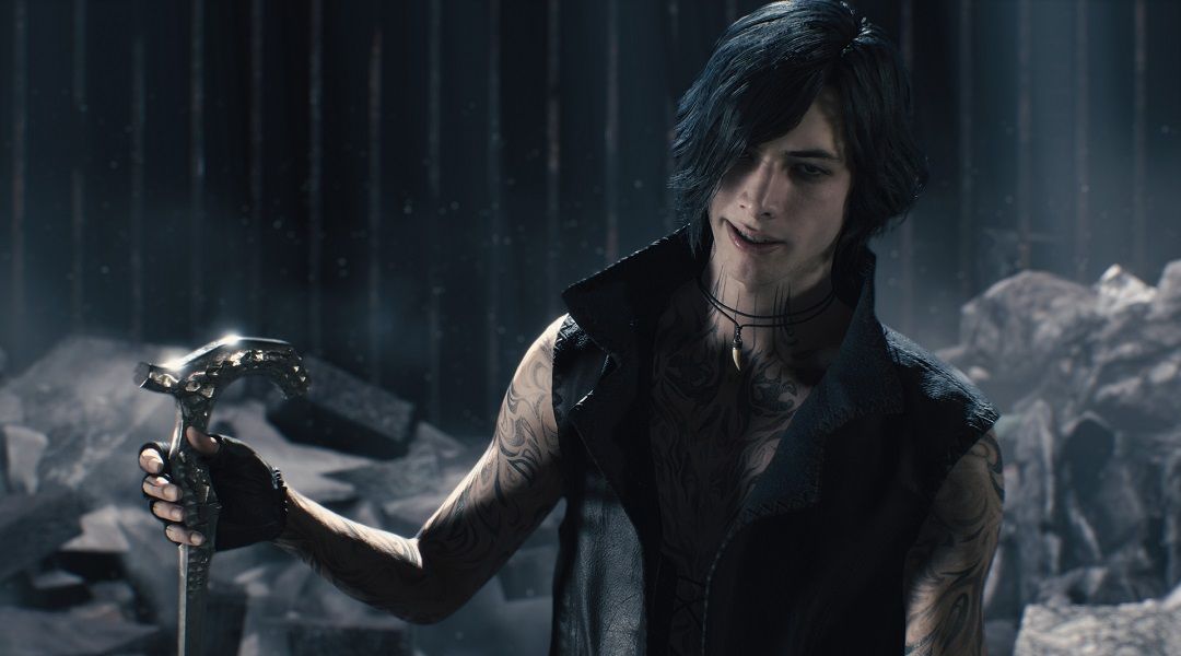 devil may cry 5 third character