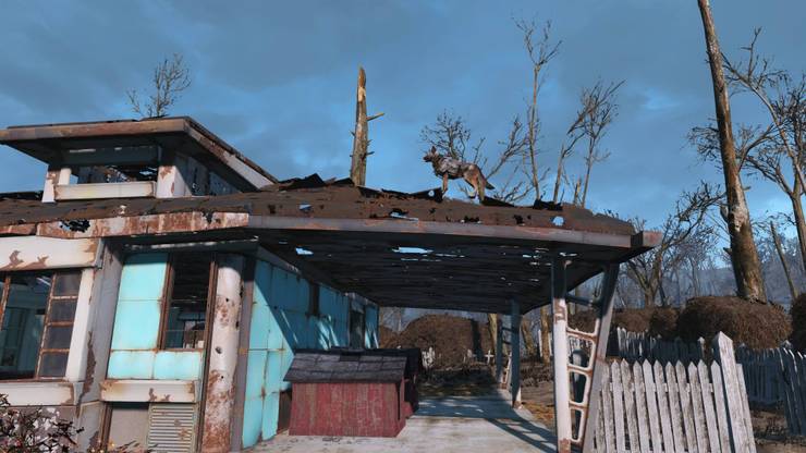 Fallout 4 Player Finds Missing Dogmeat In Strange Place